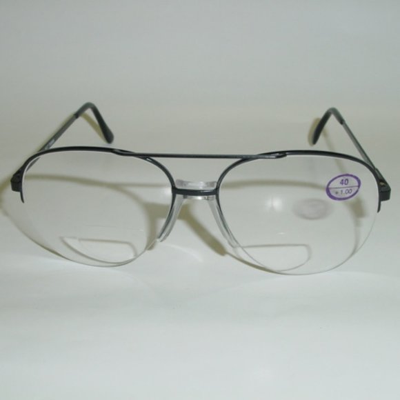 by De'Vons Optics Inc. Est. Since 1983 Other - (NWT) Vintage 90's Aviator Metal Bi-Focal Reading Glasses +1.25